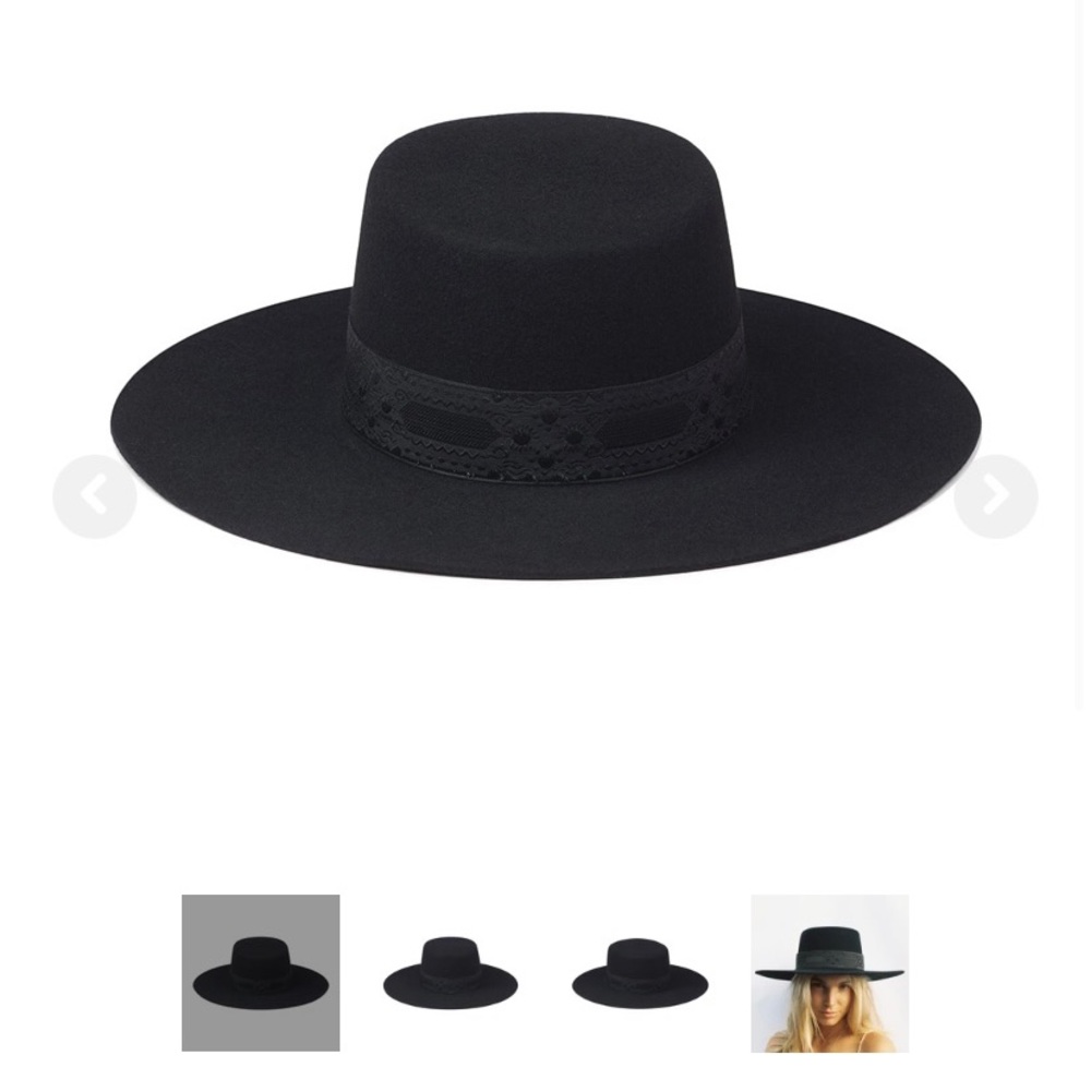 Lack of Color - The Sierra - Black - Medium (57cm)